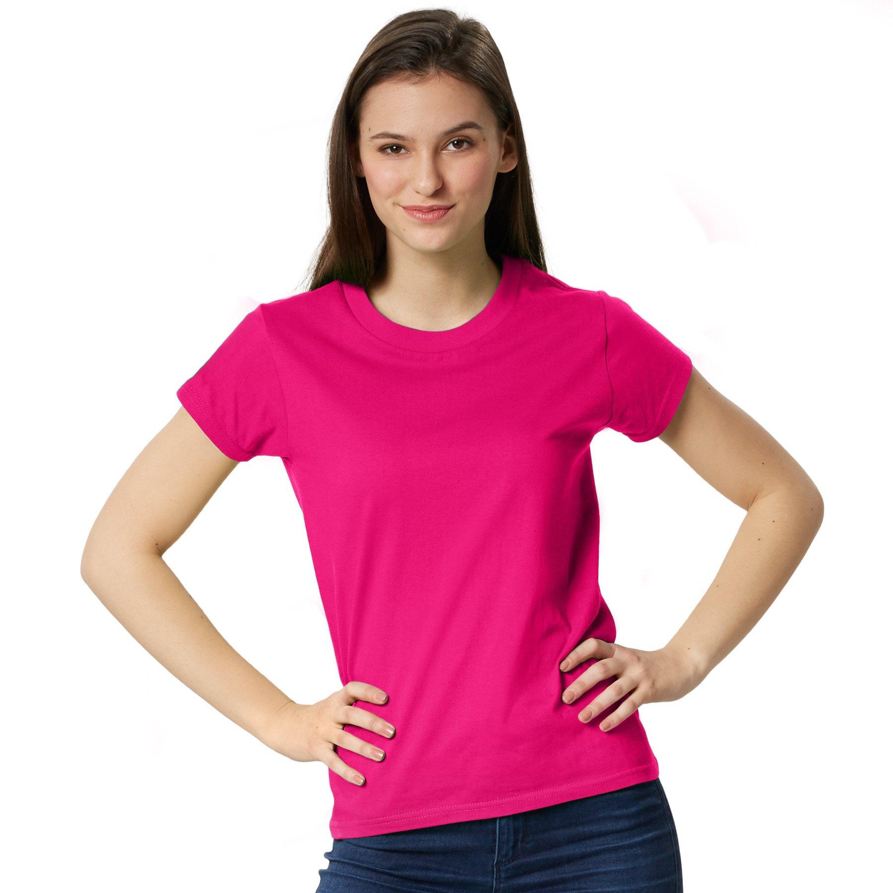 Image of T-shirt Frauen Damen Pink M
