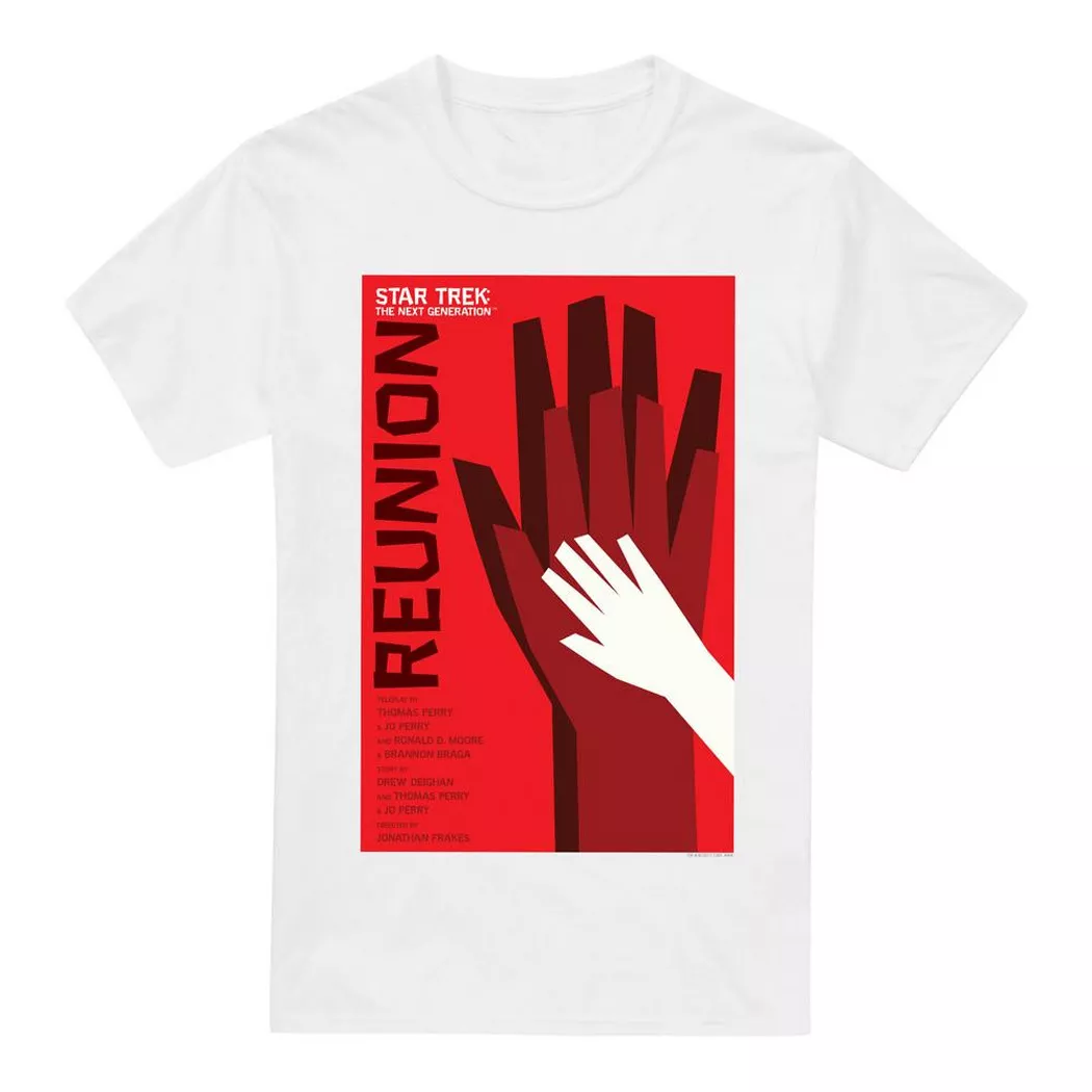 Star Trek - The Next Generation Season 4 Episode 7 TShirt, für Herren, Weiss, Größe XL