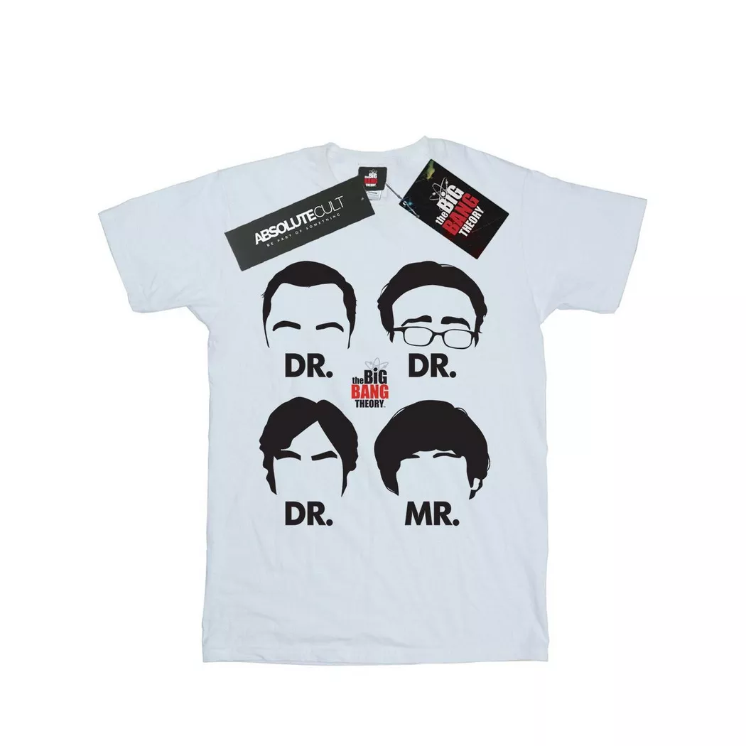 The Big Bang Theory - Doctors And Mr TShirt, 140/146, Weiss