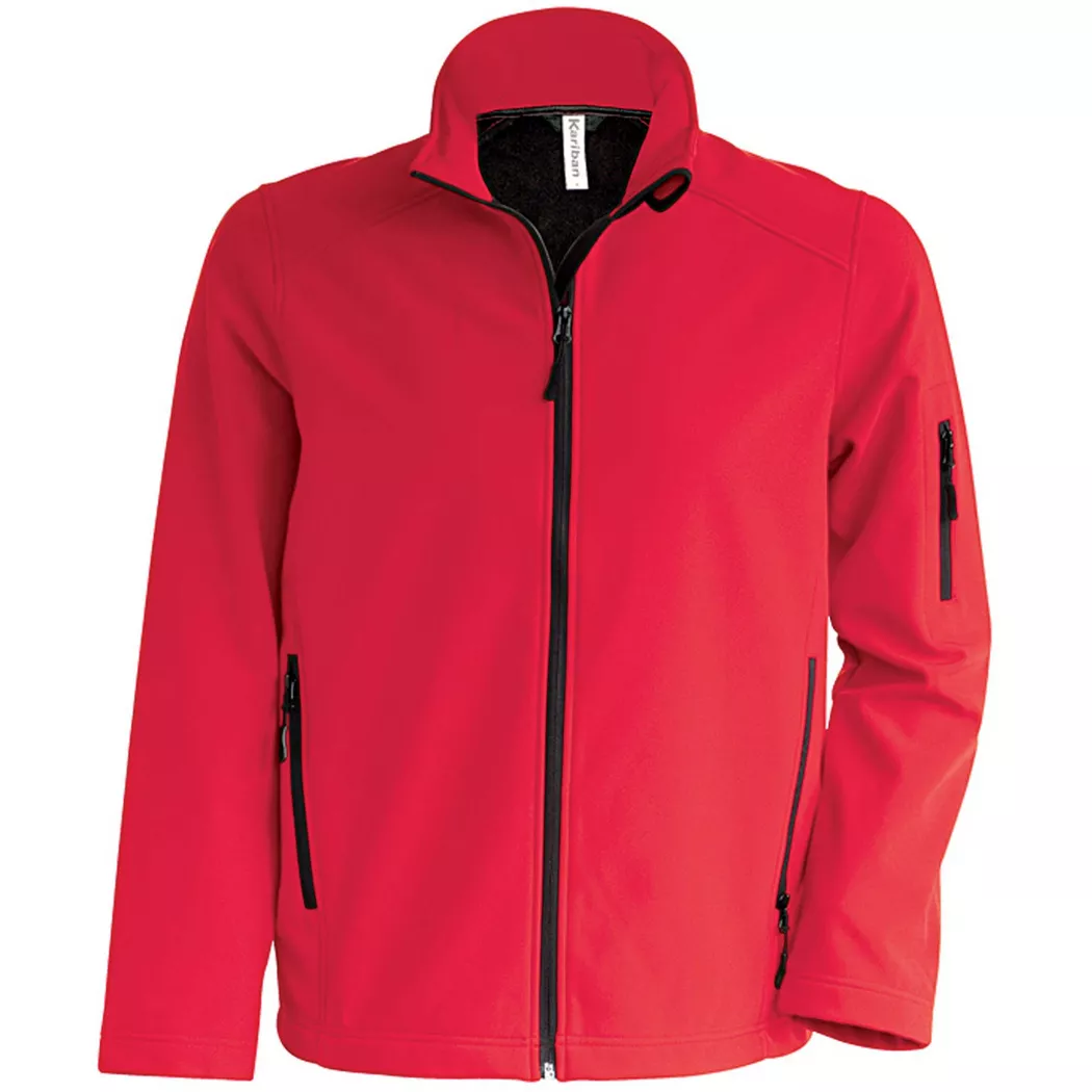 Kariban - junior-weste softshell, für Damen, Rot Bunt, Größe 12-14A