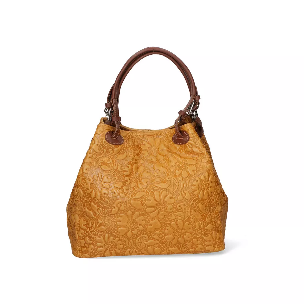 Gave Lux - Handtasche, für Damen, Braun Leder, Größe ONESIZE