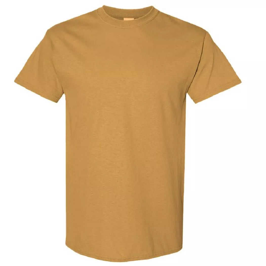 Gildan - TShirt kurzärmlig, für Herren, Gold, Größe S