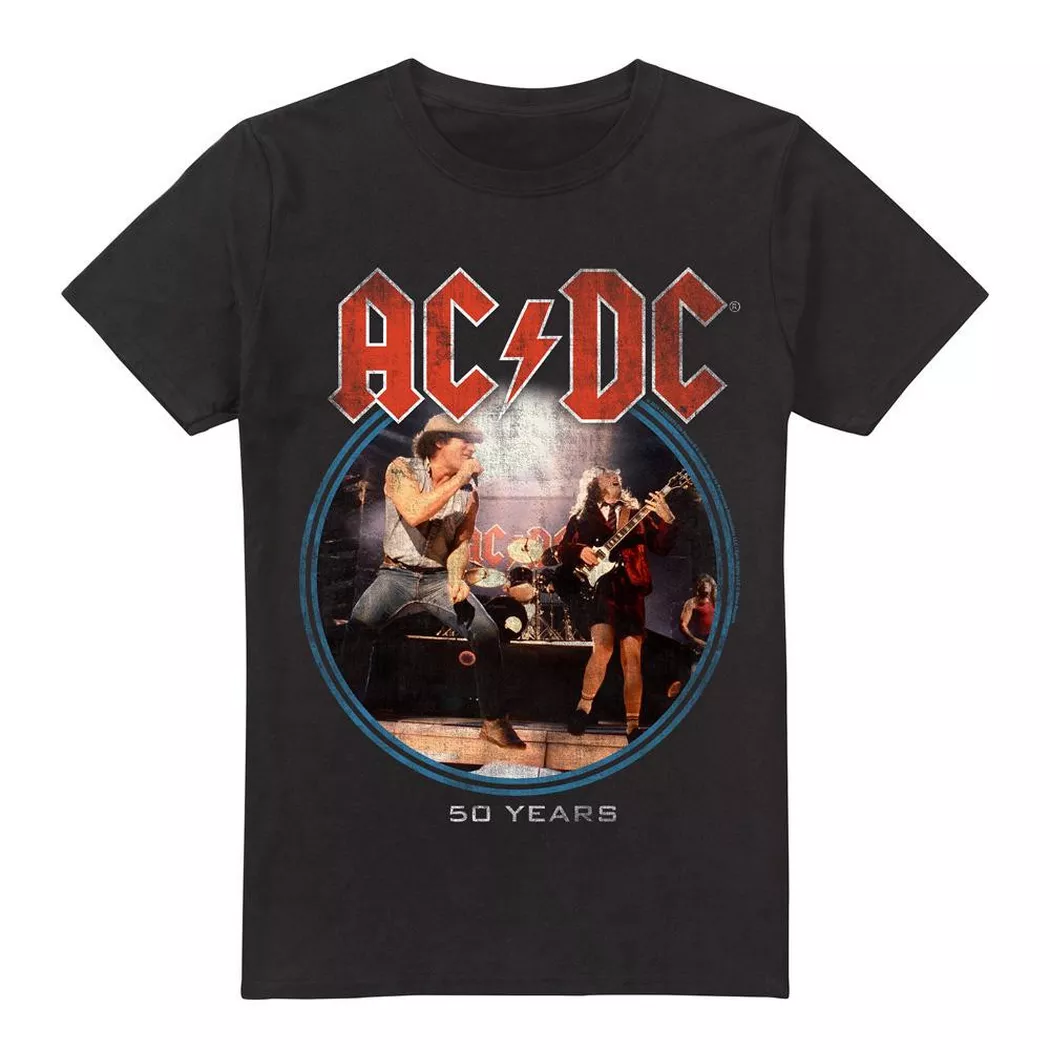 AC/DC - ACDC Tour TShirt, für Herren, Schwarz, Größe M