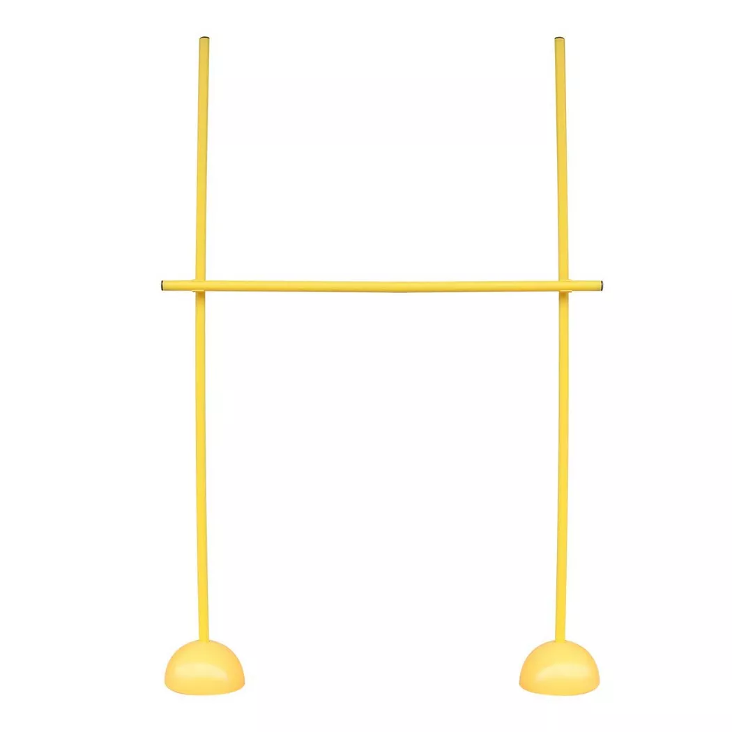 Omada - Pfosten mit Klötzen und Fahrgassen Ø 25mm 3 Stück, Gelb