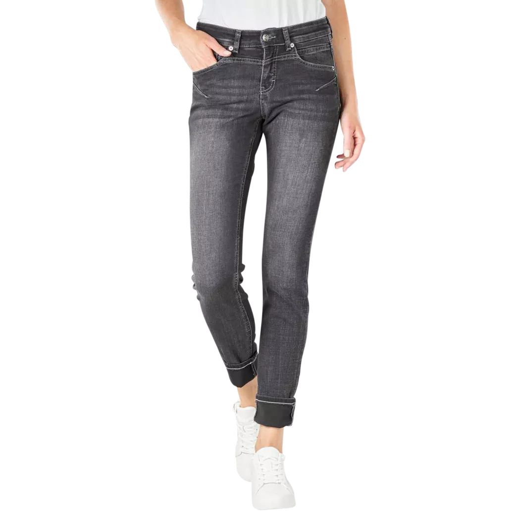 Mac - Rich Jeans Slim Fit, für Damen, Grau, Größe W29