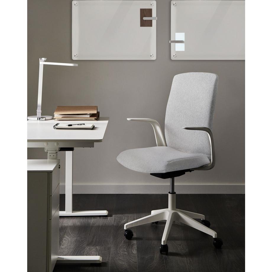 Beliani Chaise de bureau en Tissu  CAPTAIN  