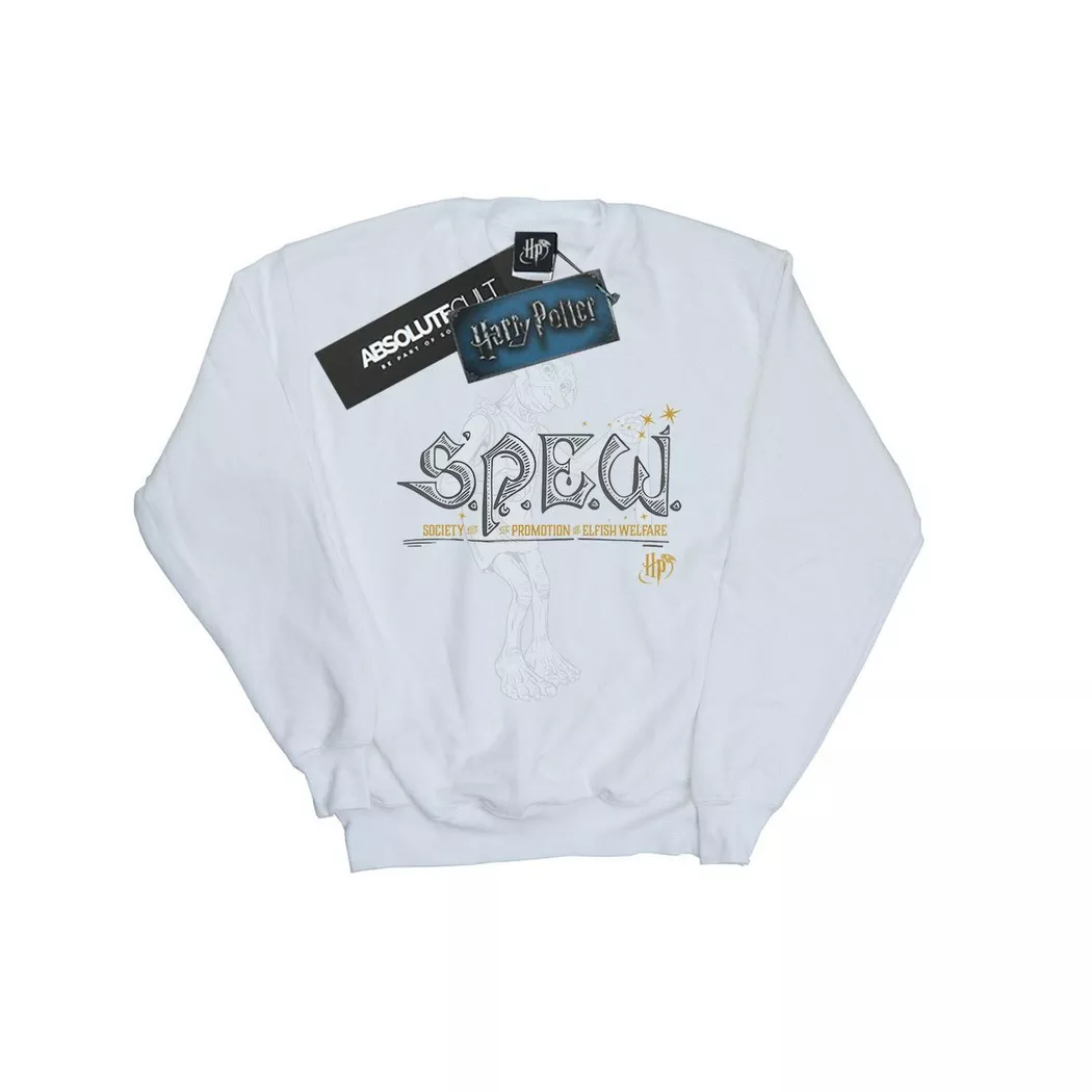 HARRY-POTTER - Elfish Welfare Sweatshirt, 116, Weiss