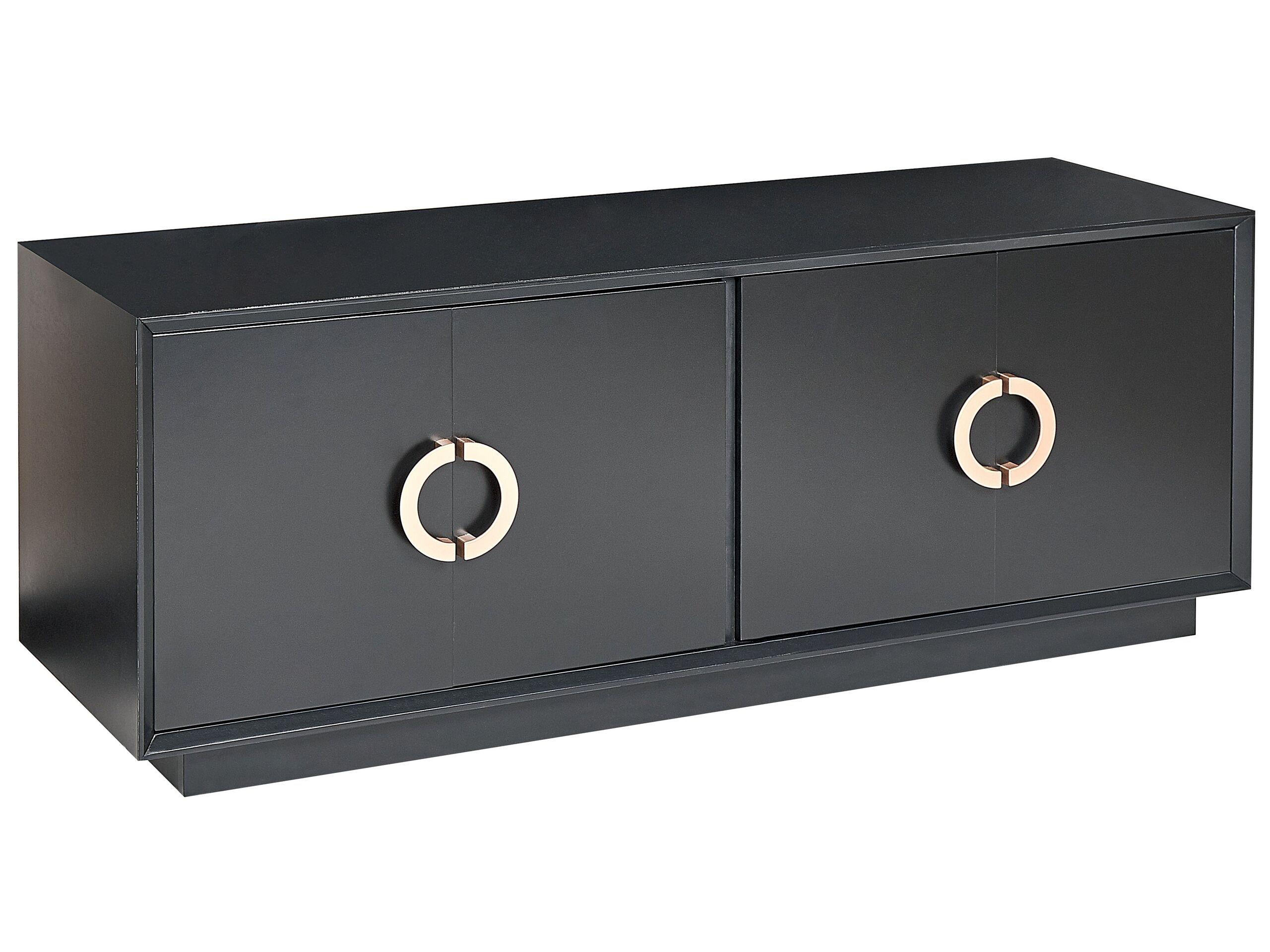 Image of Sideboard mit 4 Türen aus MDF-Platte Modern OXNARD Sideboard mit 4 Türen aus MDF-Platte Modern OXNARD