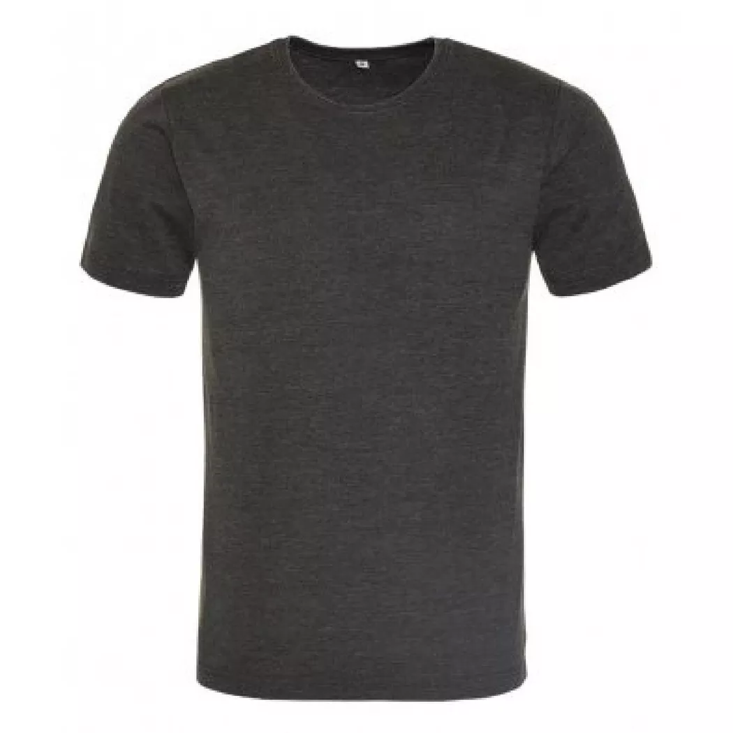 AWDis - Washed TShirt, für Herren, Schwarz, Größe M