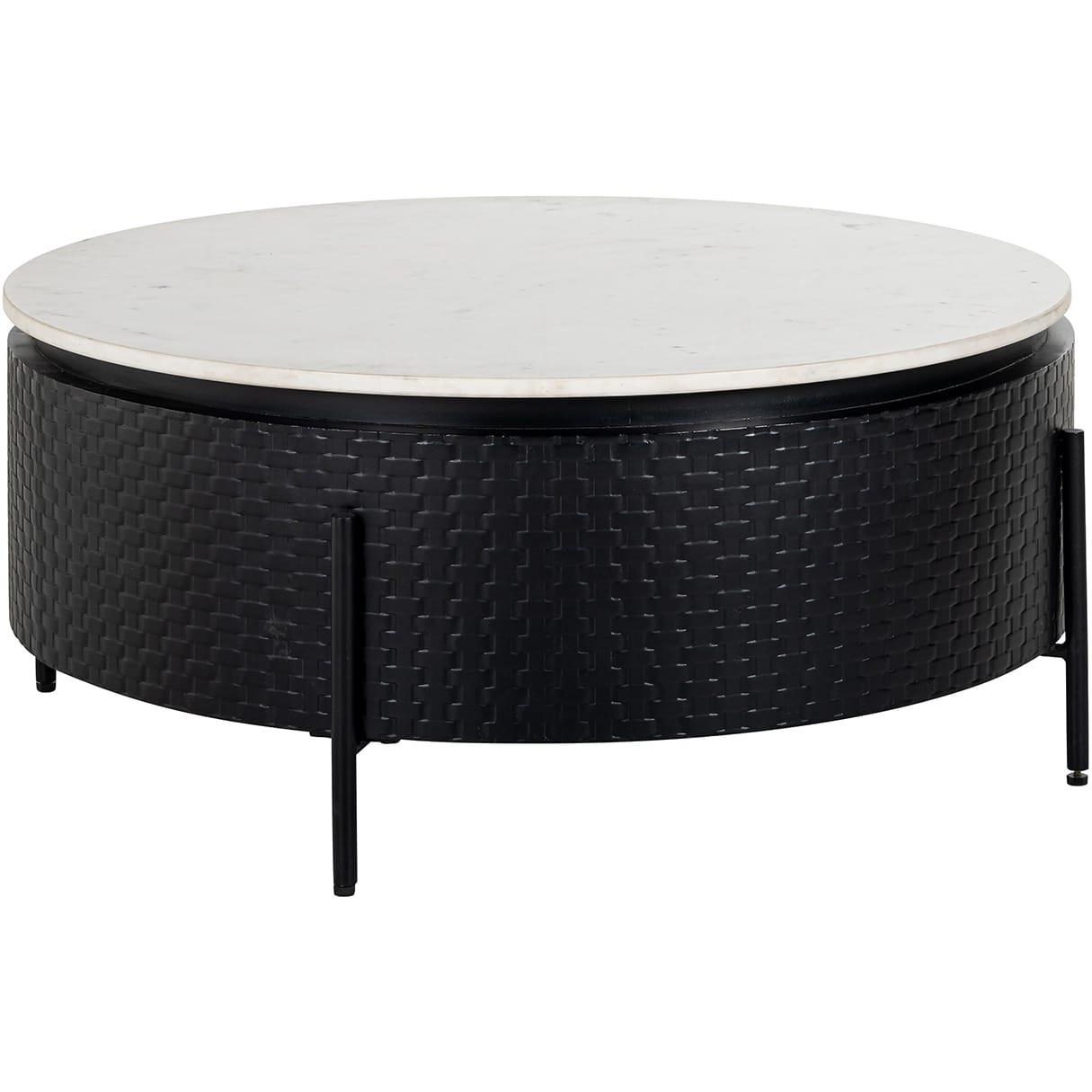 mutoni Table basse Santorin 90x90  