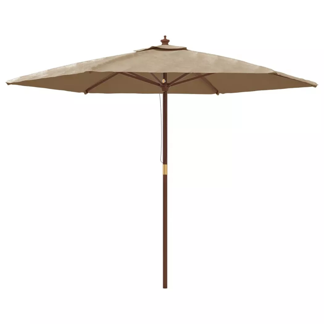 VidaXL - Sonnenschirm, One Size, Beige