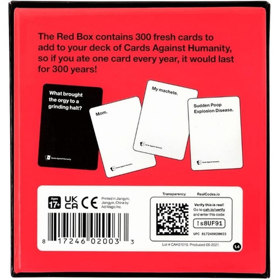 Stewo  Cards against Humanity Red Box Spielerweiterung 