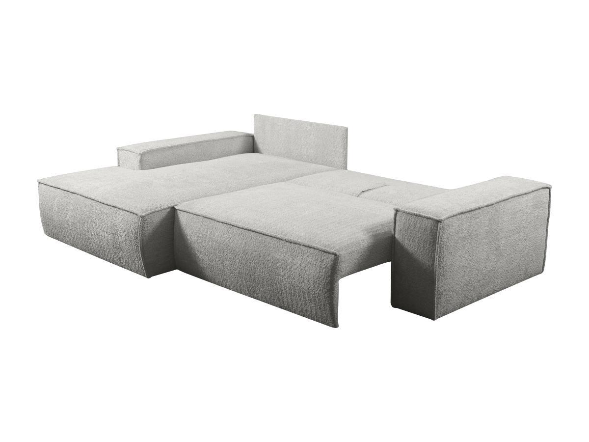 PASCAL MORABITO Ecksofa mit Schlaffunktion BoucléStoff Ecke Links AMELIA von PASCAL MORABITO  