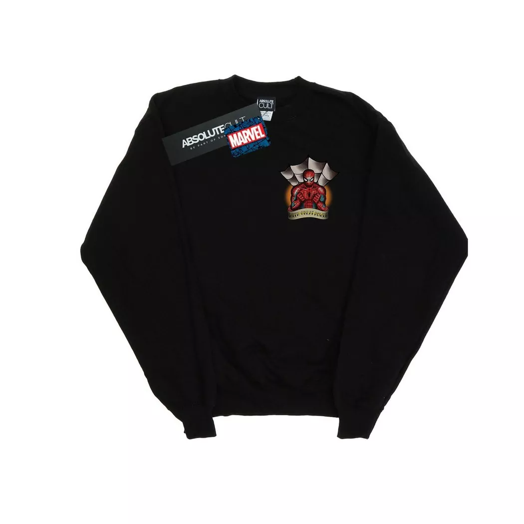 MARVEL - Sweatshirt, für Herren, Schwarz, Größe M