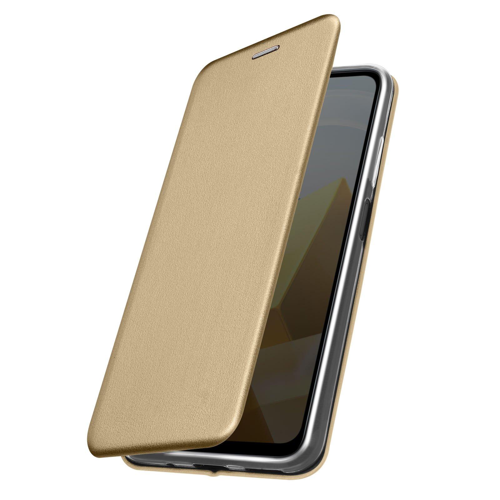 Image of Xiaomi Poco M5 Klappetui Gold Metallic