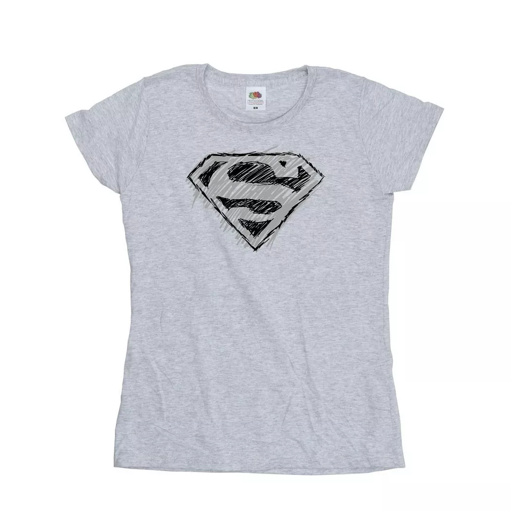 DC COMICS - TShirt, für Damen, Grau, Größe XXL