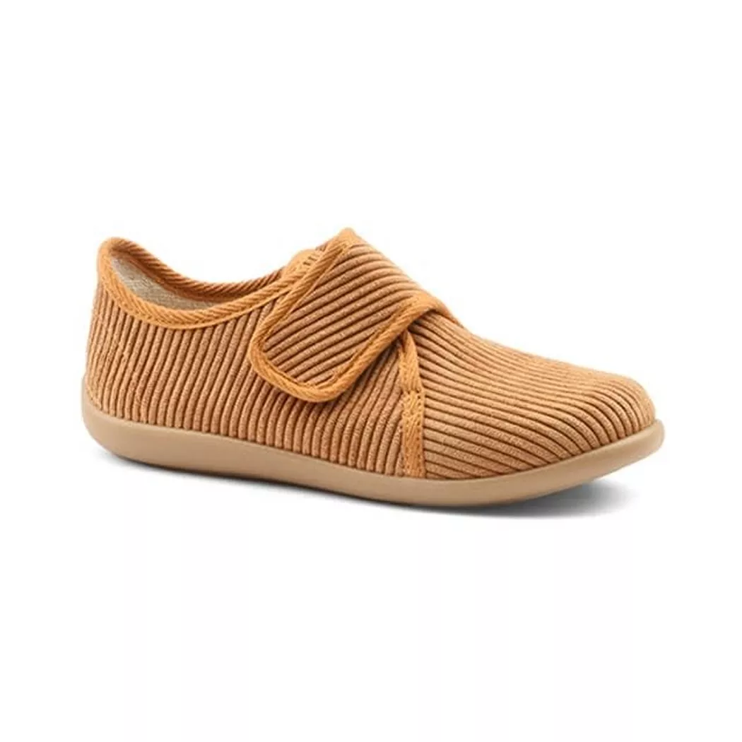 Bellamy - Apato-35, Apato-37 Pantoffeln mit Klettverschluss, 35, Cognac