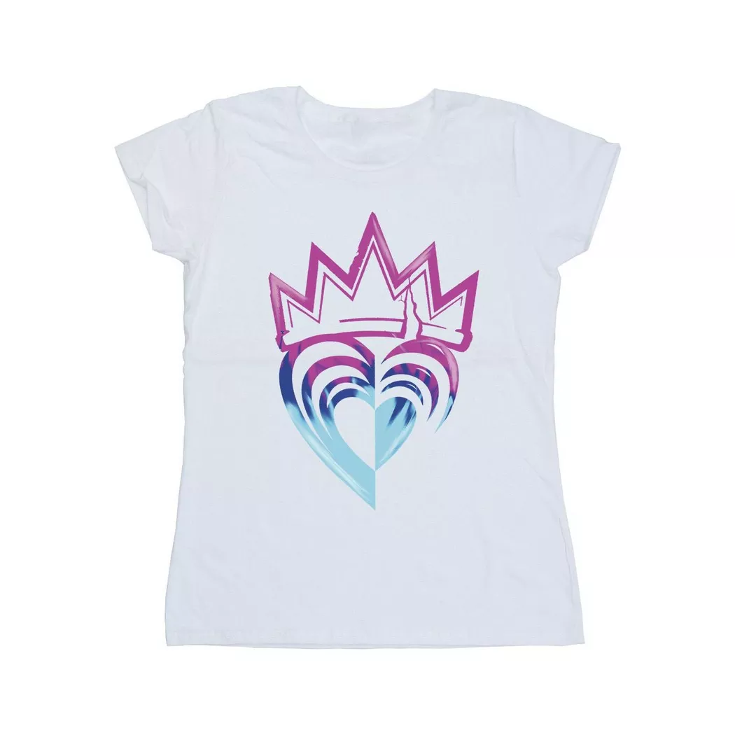 Disney - Descendants TShirt, für Damen, Weiss, Größe XL