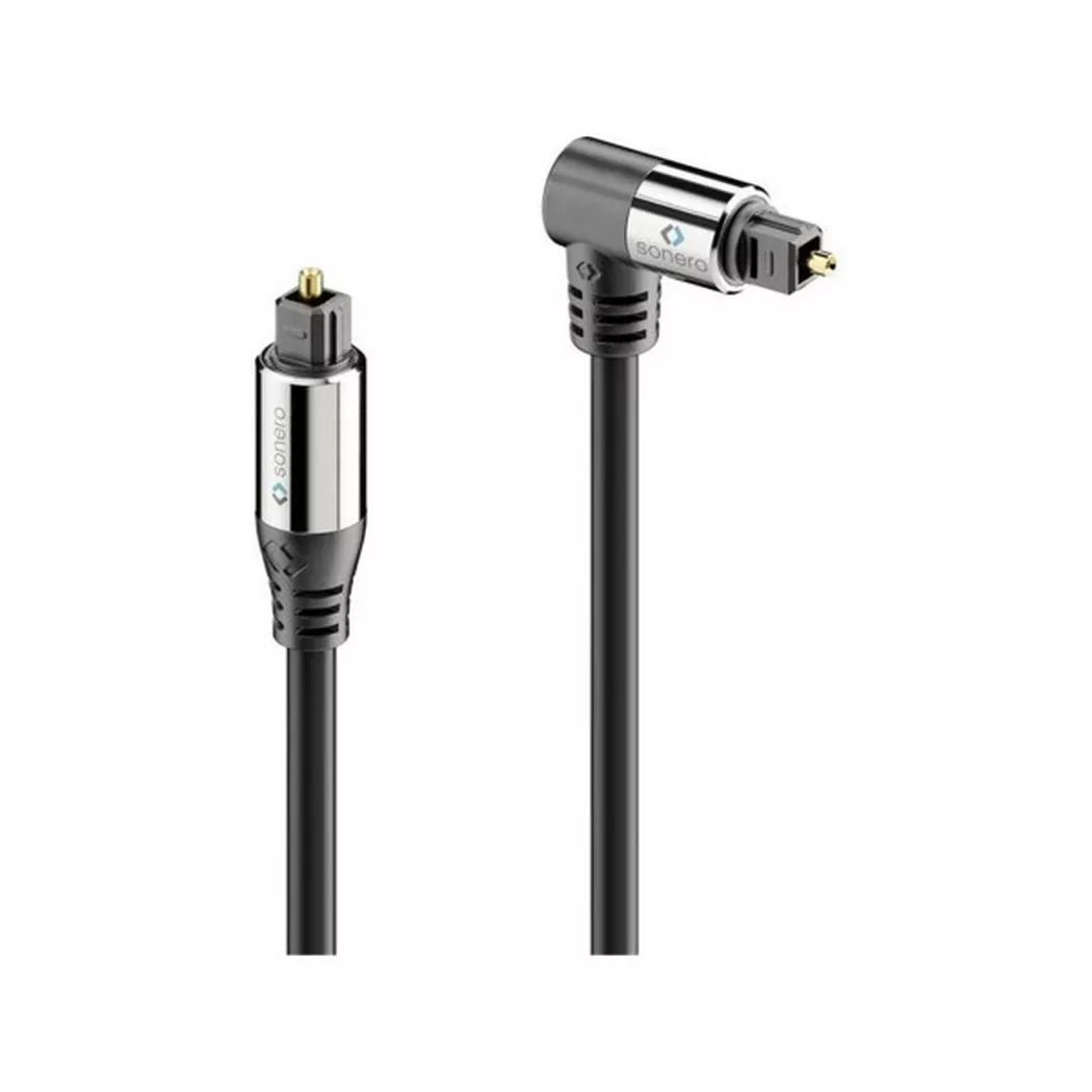 sonero - Audio-Kabel Toslink - Toslink 1.5 m, Schwarz, One Size