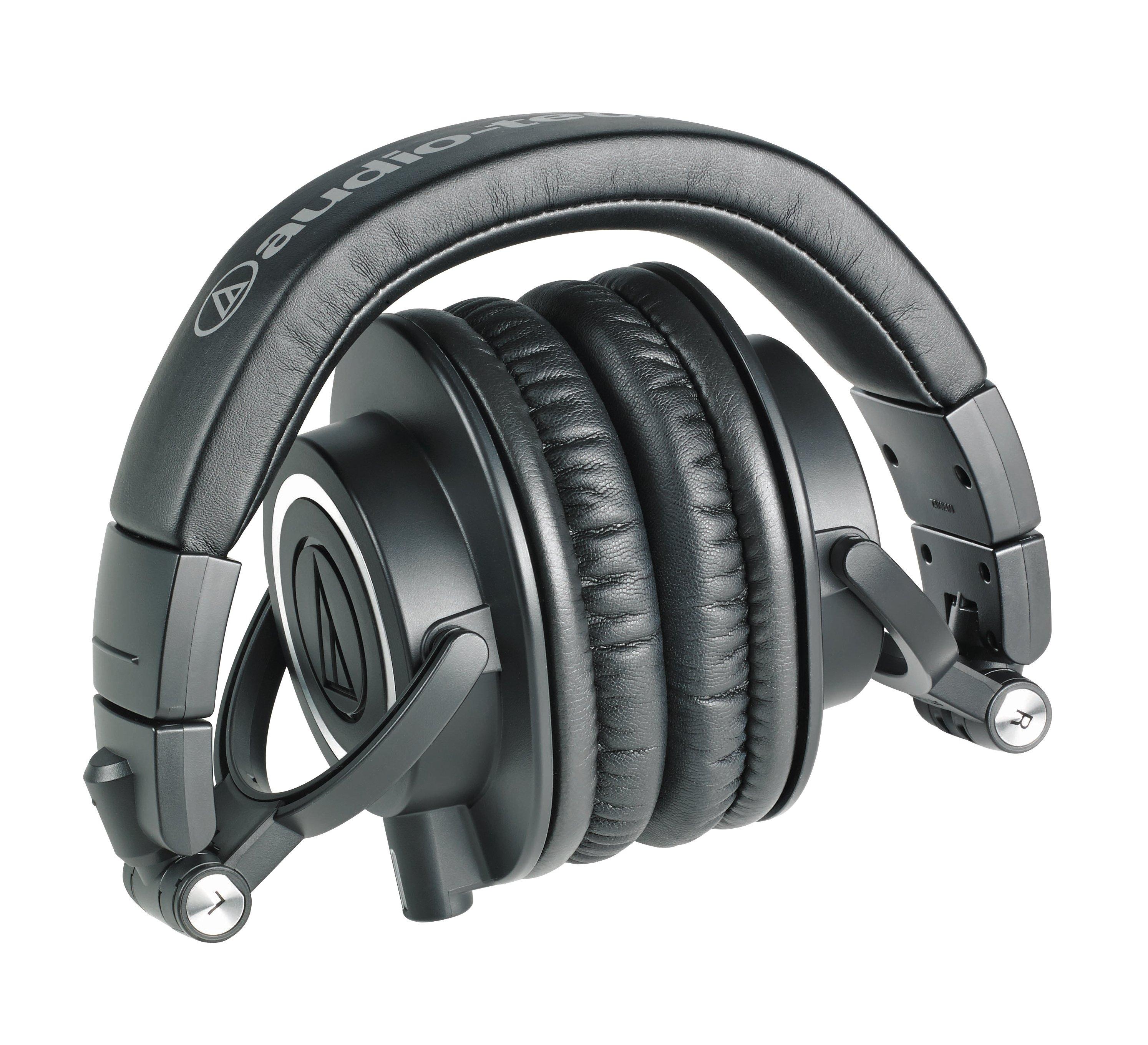 Audio Technica  Audio-Technica ATH-M50X Kopfhörer & Headset Kabelgebunden Kopfband Musik Schwarz 