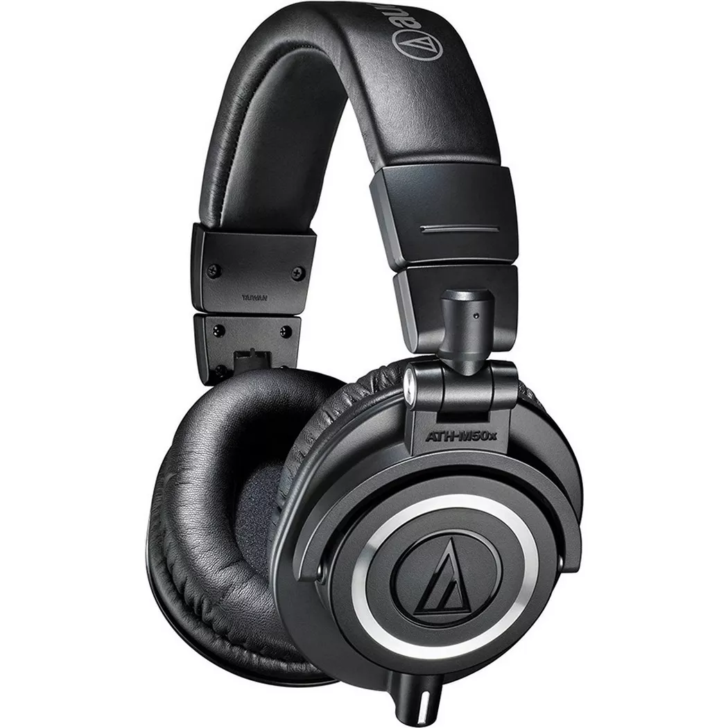 Audio Technica - ATH-M50x -, Schwarz, 45mm