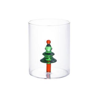Vente-unique Gläser 4er-Set - Weihnachtsmotive - D 7,5 x H 9,5 cm - SCOPA  