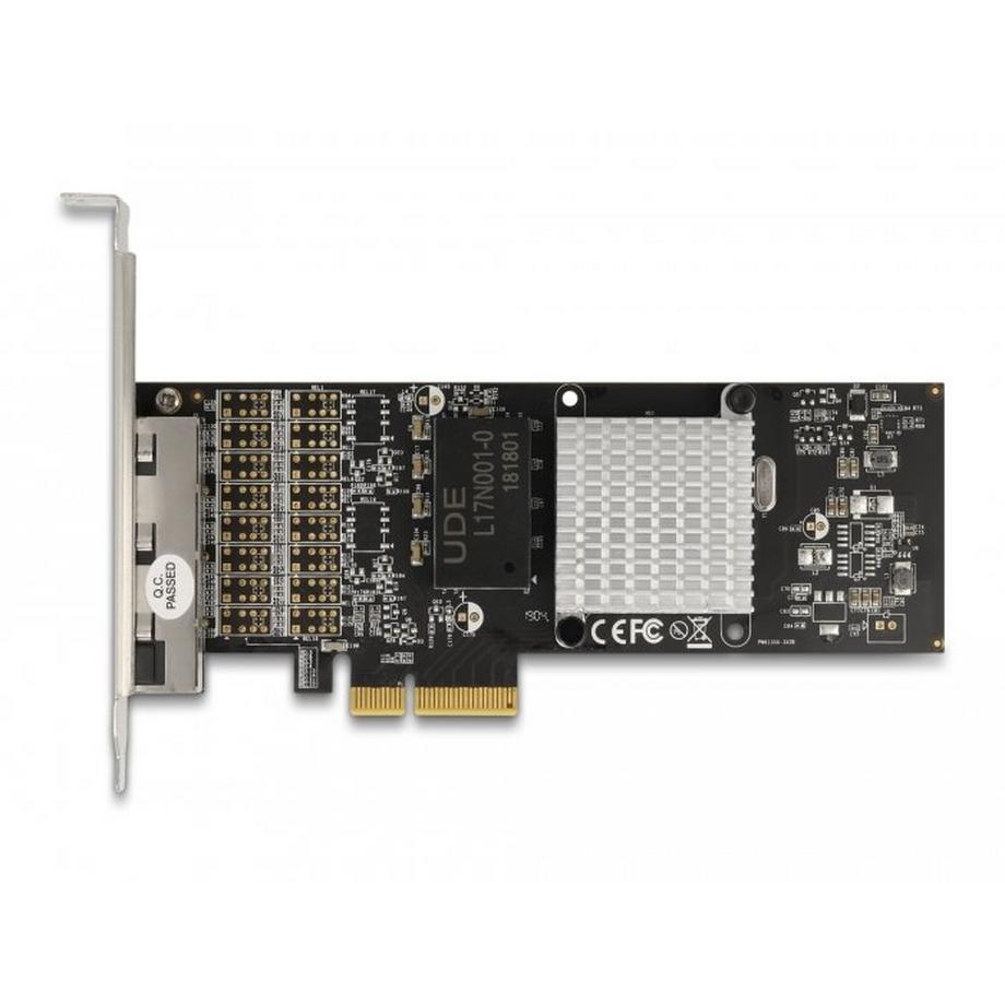 DeLock  PCI Express x4 Karte zu 4 x RJ45 Gigabit LAN i350 