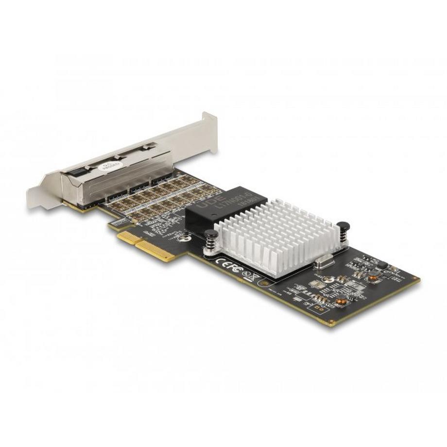 DeLock  PCI Express x4 Karte zu 4 x RJ45 Gigabit LAN i350 