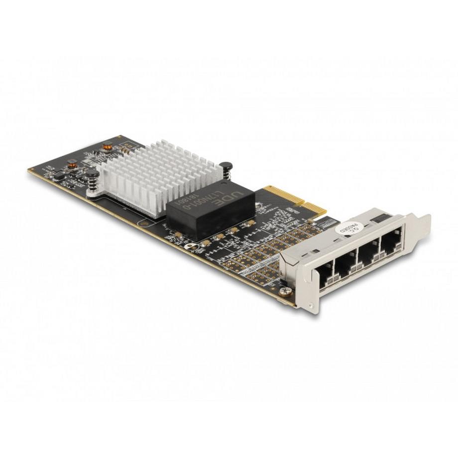 PCI Express x4 Karte zu 4 x RJ45 Gigabit LAN i350