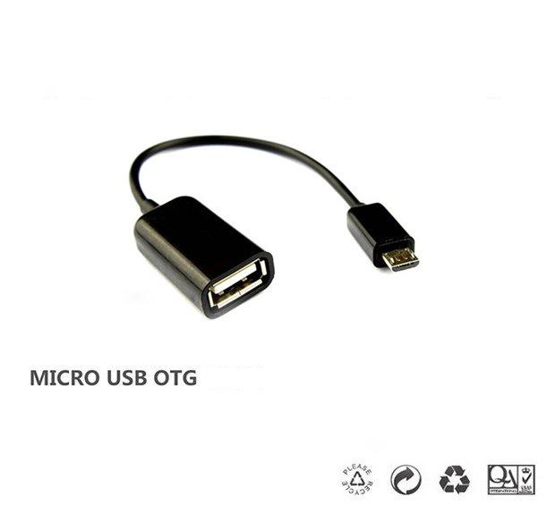 eStore  Cavo da USB a Micro USB - Adattatore OTG integrato - Nero 