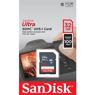 SanDisk  Ultra (SDHC, 32 GB, U1, UHS-I) 