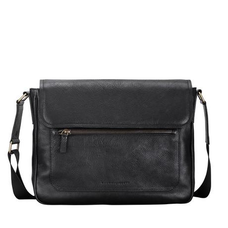 Maxwell Scott Livorno - weiche  Leder Schultertasche  