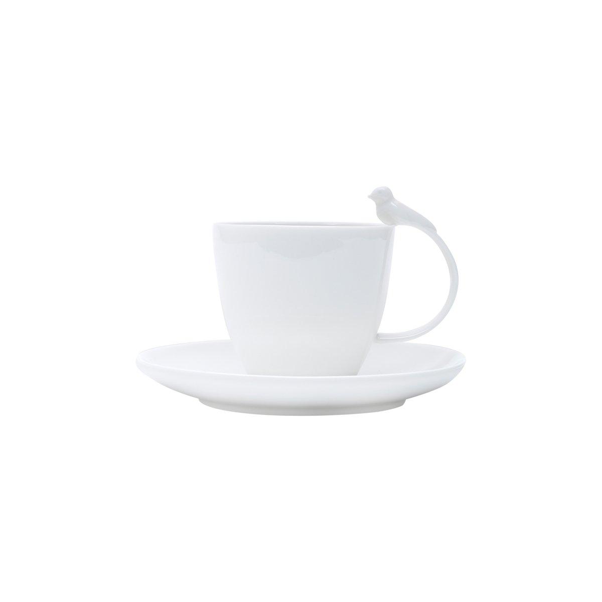 Image of White Bird 6x Tassen- und Untertassenset White Bird 6x Tassen- und Untertassenset