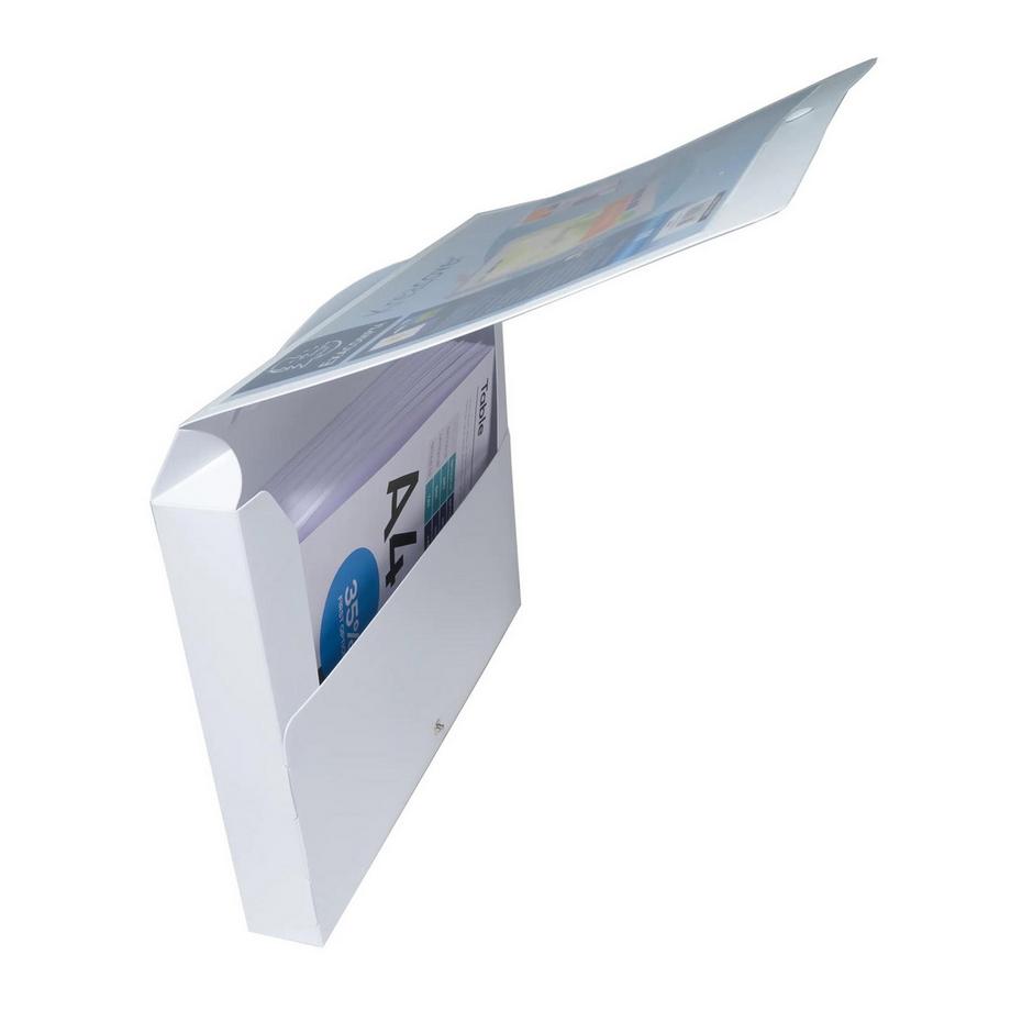 Exacompta Valigetta portadocumenti con maniglia droso 40mm polipropilene Kreacover - 24x32cm - x 10  