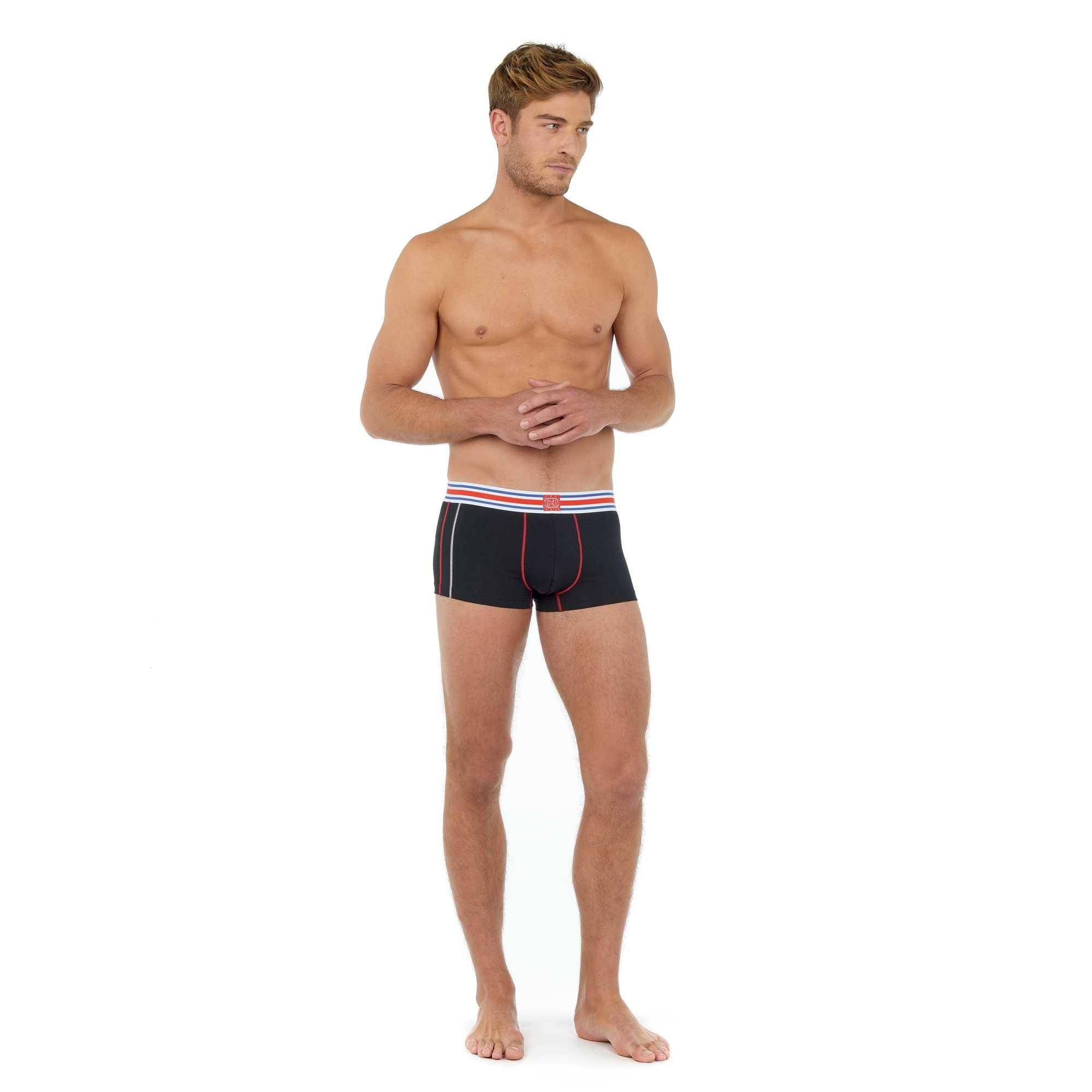 HOM  Boxer  Conforme à la silhouette-Tie Break Trunk 