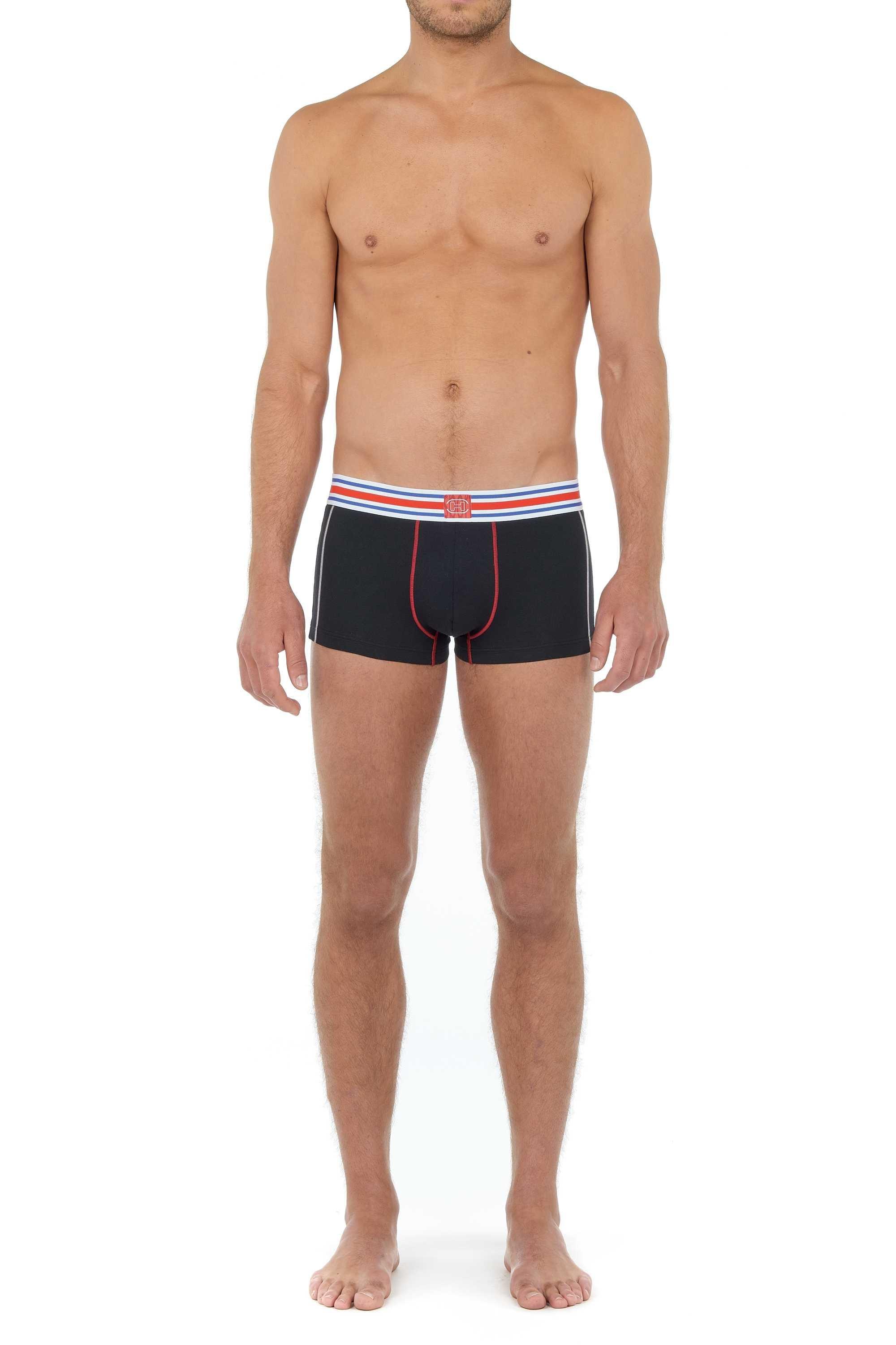 HOM  Boxer  Conforme à la silhouette-Tie Break Trunk 