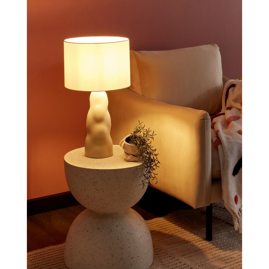 Beliani Lampada da tavolo en Ceramica  VILAR  