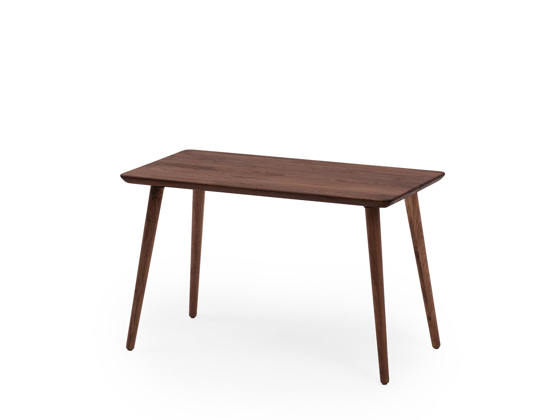 Oakywood Classic Desk - Klassischer Schreibtisch aus Massivholz - Walnuss / 120x60  