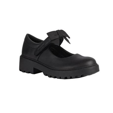 GEOX  Chaussures d'école en cuir Casey Bow 