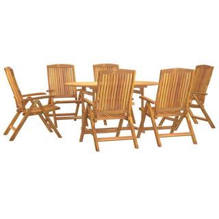 VidaXL Garten essgruppe teak  