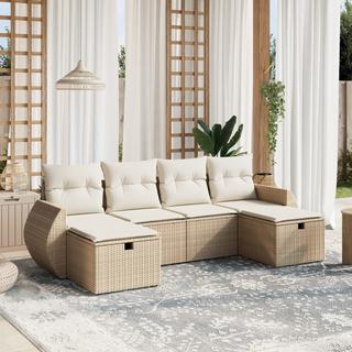 VidaXL Garten sofagarnitur poly-rattan  