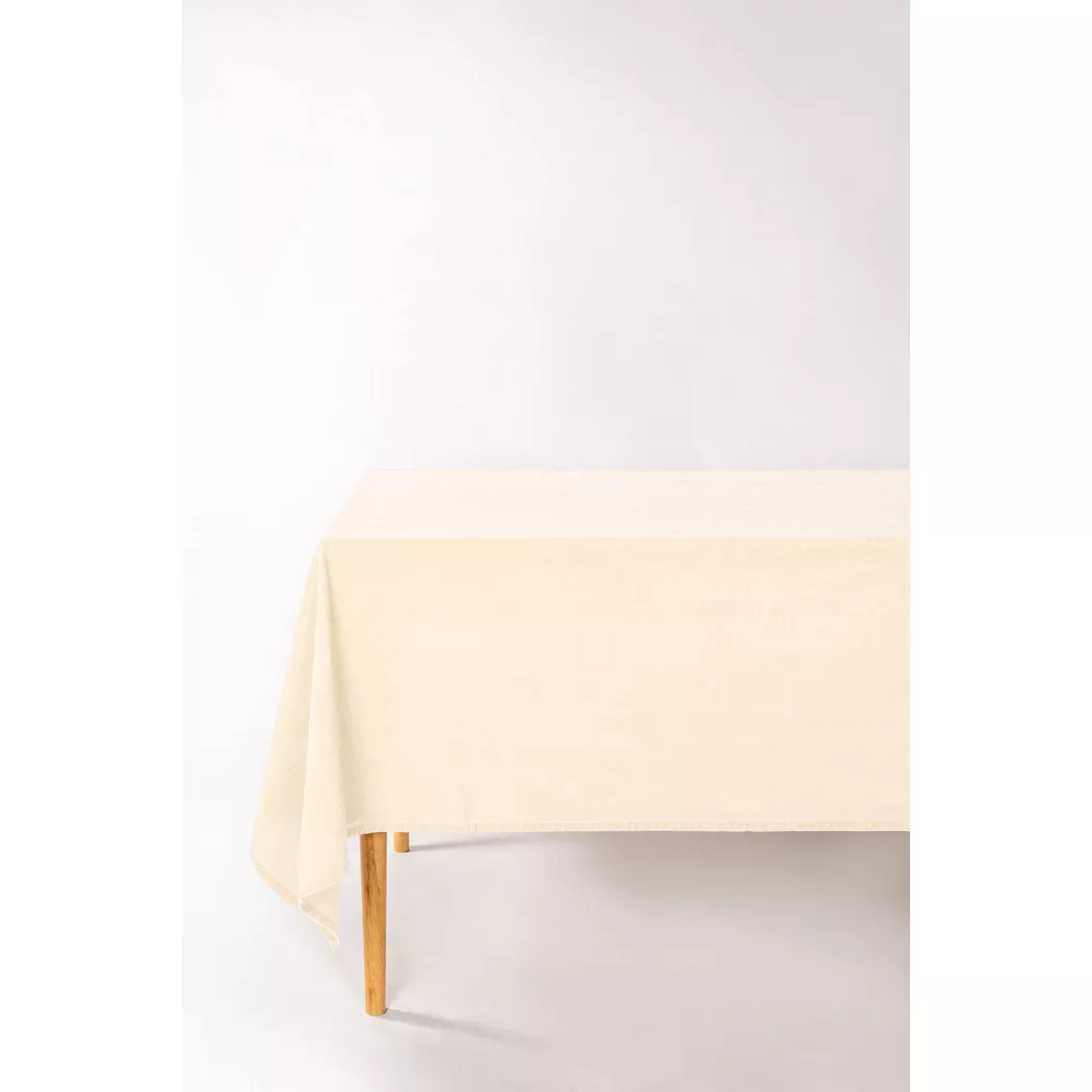 Tiseco - Tischdecke MYRNA, One Size, Elfenbein