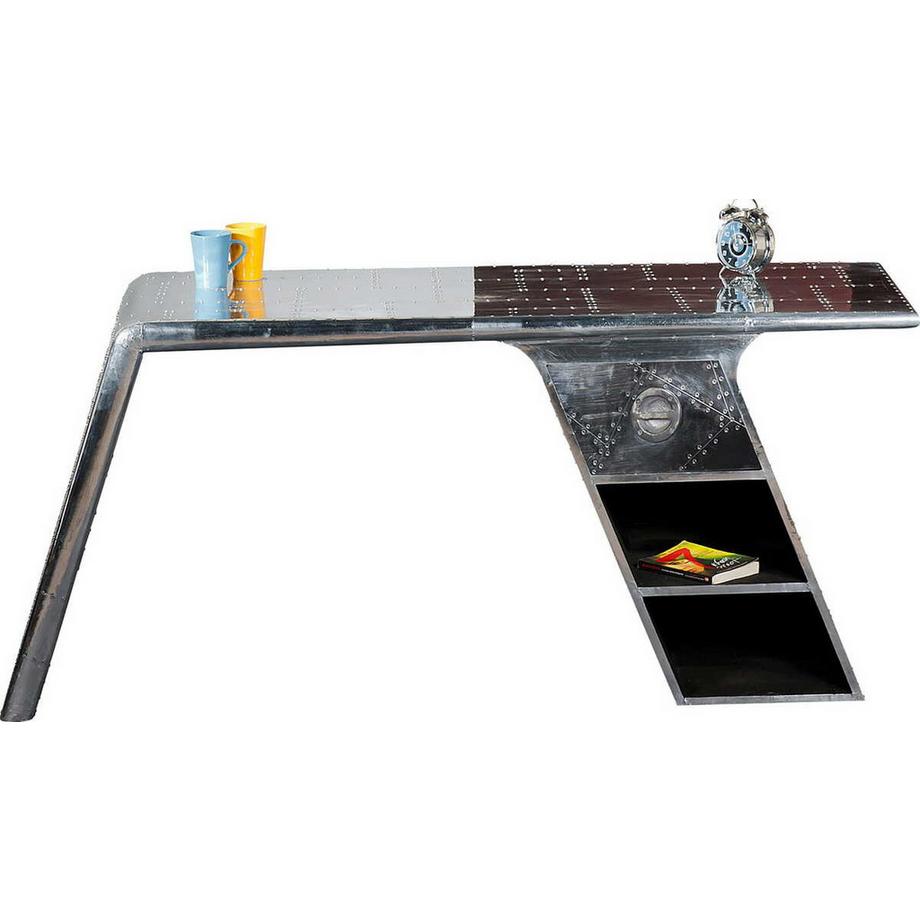 mutoni Bureau Aero argent 175  