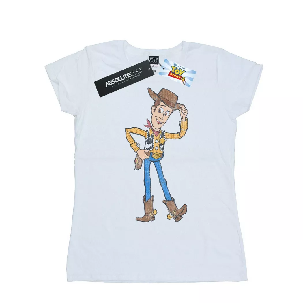 Disney - Toy Story 4 TShirt, für Damen, Weiss, Größe S