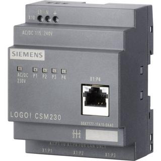 Siemens  LOGO! CSM 12/24 N. porte Ethernet 4 0 Tensione di funzionamento 12 V/DC, 24 V/DC 