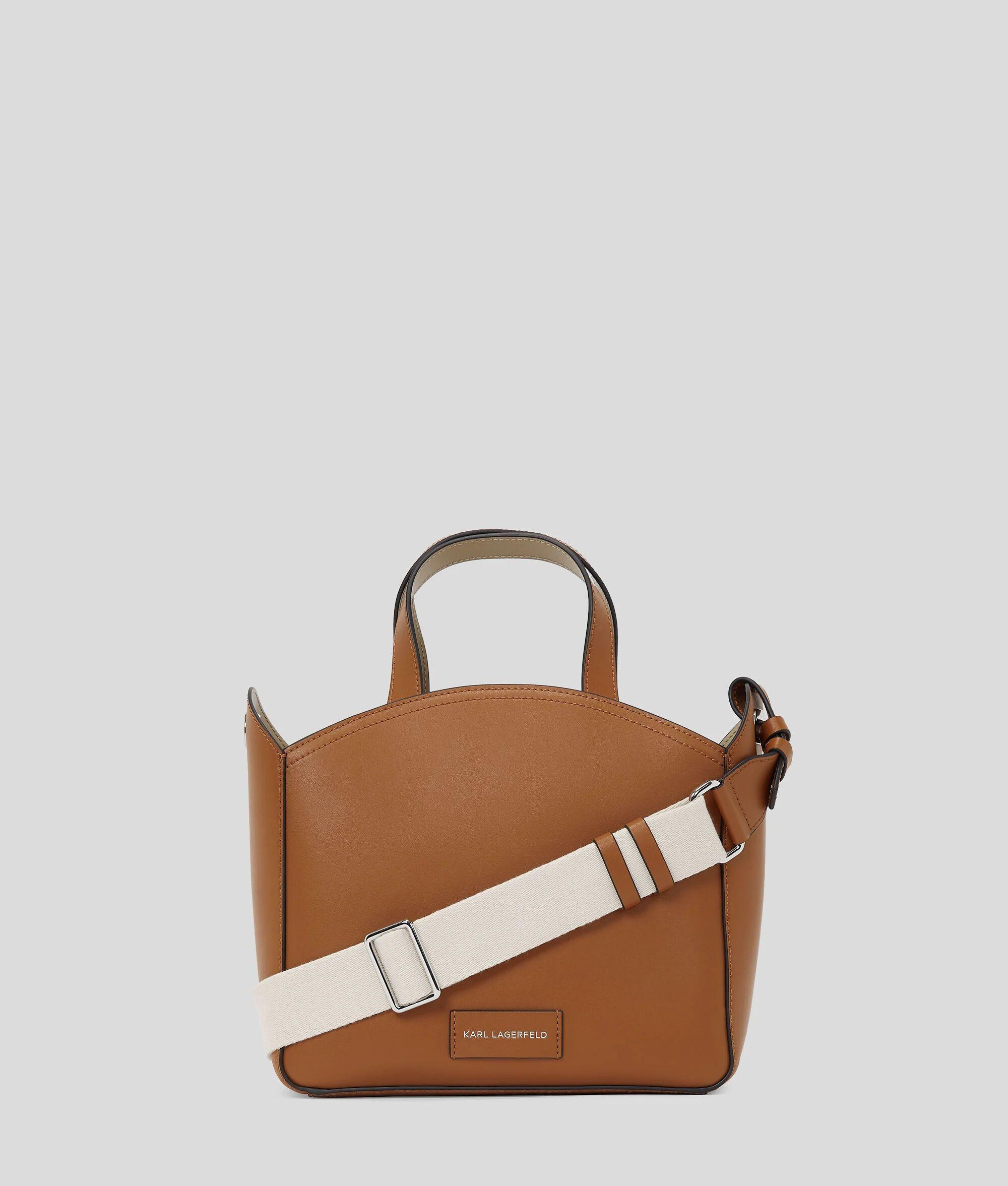 KARL LAGERFELD Circle Perforated Tote Bag  