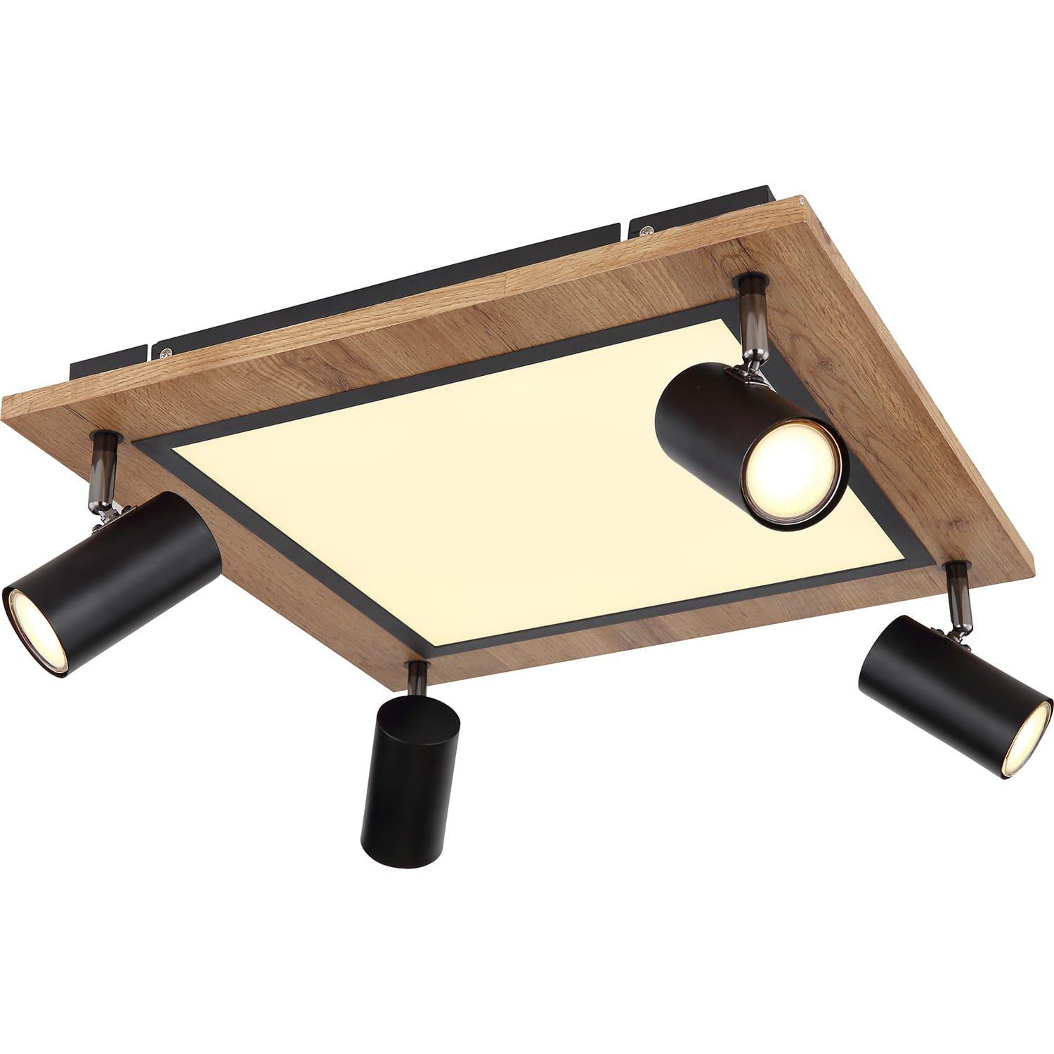 Image of Deckenleuchte Metall matt LED 45x45x13 Deckenleuchte Metall matt LED 45x45x13