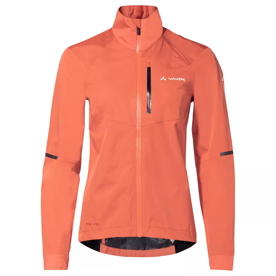 VAUDE - Kuro Rain Jacket, 38, Orange Bunt