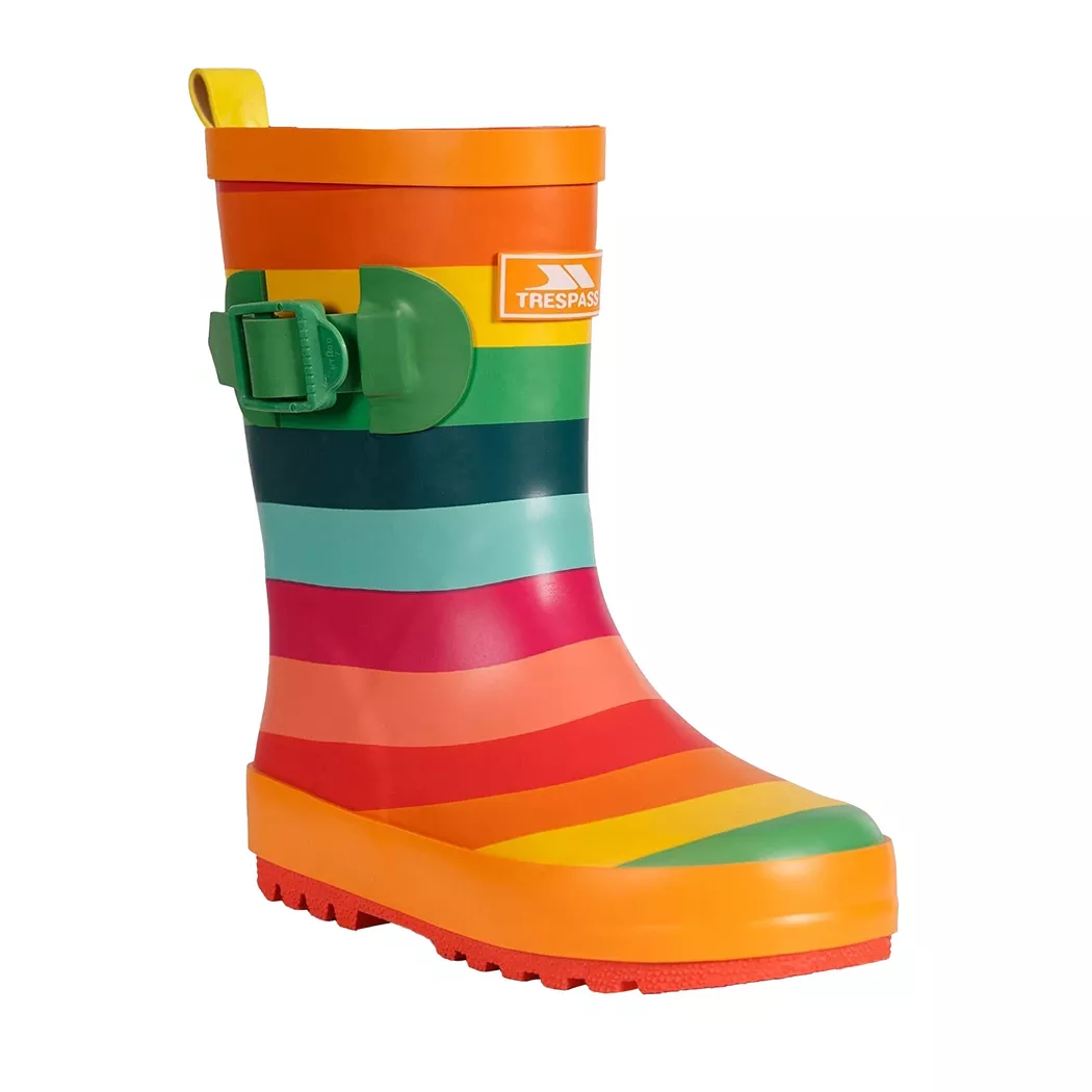Trespass - Gummistiefel Puddle, Puddle Igel Gummistiefel, 33, Multicolor