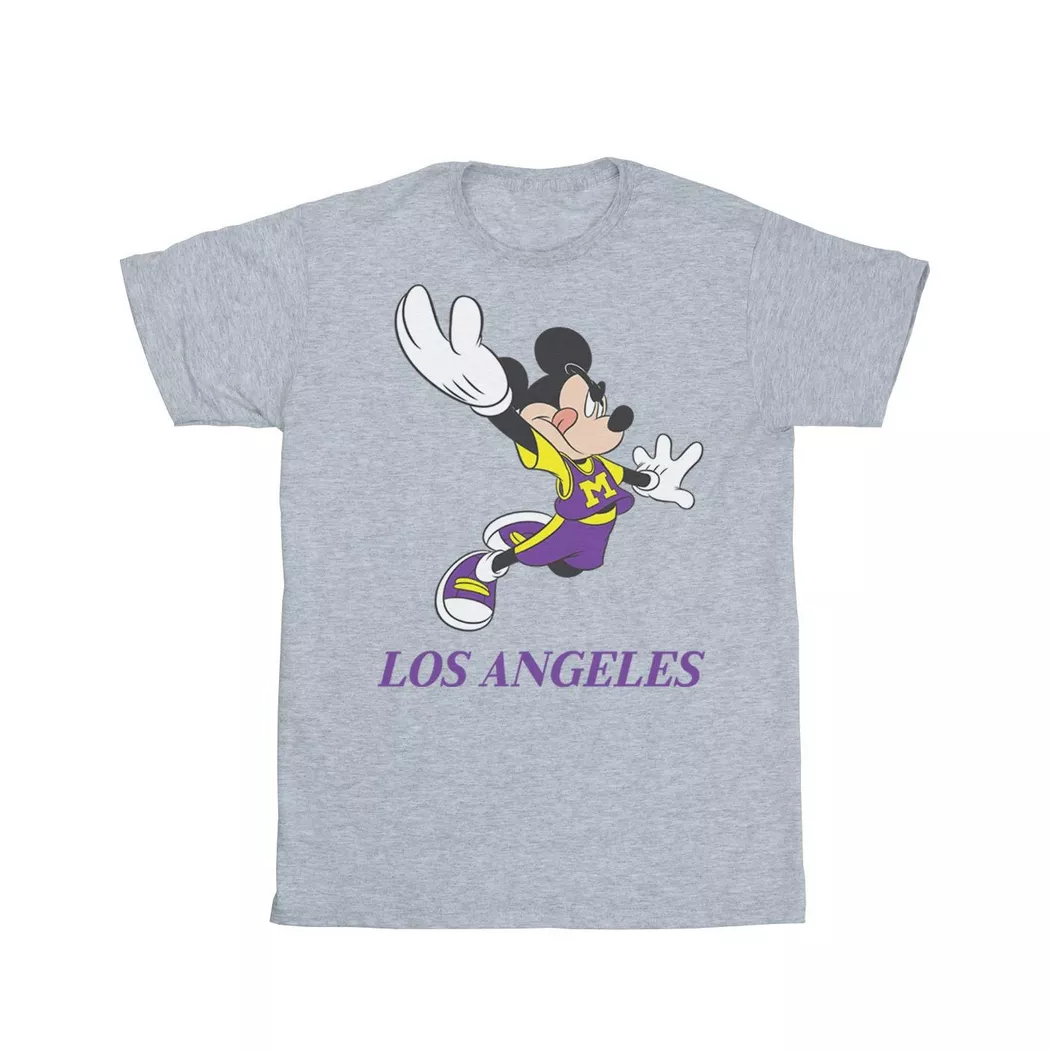 Disney - Los Angeles TShirt, für Damen, Grau, Größe 5XL